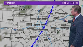 DFW Weather: Latest timeline for weekend rain chances