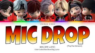 BTS (TinyTAN) -  MIC Drop (Color Coded Lyrics - Han/Rom/Eng)