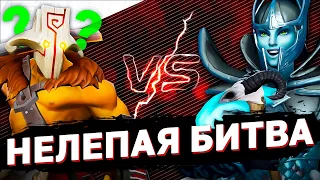 НЕЛЕПАЯ БИТВА №1. Фантомка против Джаггернаута! Juggernaut vs Phantom Assassin!Feat @Krolinka Play