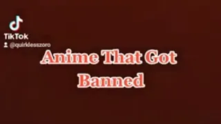 Anime That Got Banned