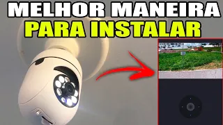 COMO INSTALAR A CAMERA Wi-fi LÂMPADA, Câmera boa e barata em Full HD, TUTORIAL ATUALIZADO!