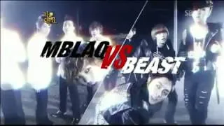 [HD] MBLAQ VS BEAST - Battle de Danse (2009/12/29)