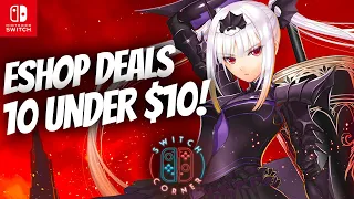 HUGE Nintendo ESHOP Sale Continues The Blockbuster Deals! 10 Under $10! Nintendo Switch ESHOP Deals!