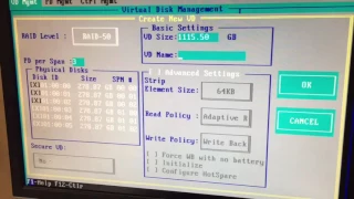 Configure RAID-50 on Dell R510