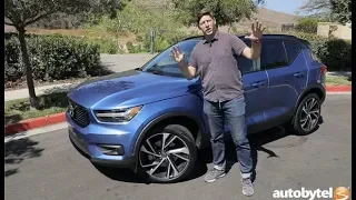 2019 Volvo XC40 R-Design AWD Test Drive Video Review