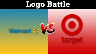 Walmart vs Target - Logo Battle