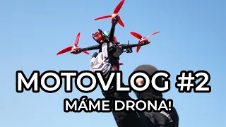 MOTOVLOG #02 CZ/SK - DRONE crash and broken GOPRO!