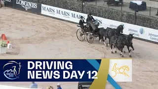 Boyd Exell and Team USA win individual & team Driving gold | FEI World Equestrian Games 2018