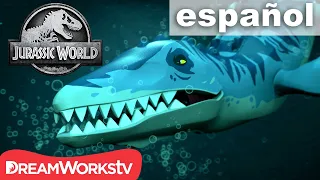 Rescate bajo el agua | LEGO Jurassic World: Leyenda de la Isla Nublar