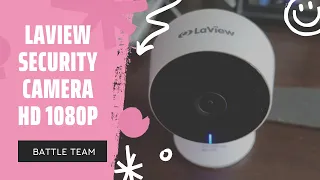 LaView Wireless Security Camera HD 1080P Review | LaView Security Camera Setup & Manual & Test