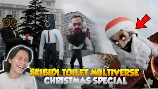 Reaction Skibidi Toilet Multiverse (Christmas Special) @DOM_Studio ! Semua aliansi berkumpul🙌😄