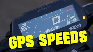 2020 Yamaha MT125 GPS speeds