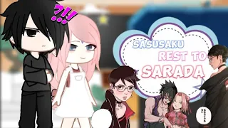 //Реакция Сакуры и Саске на Сараду//🌸//Sakura Uchiha//🦅//Sasuke Uchiha//🐔//Sarada Uchiha//🪻[1/1]