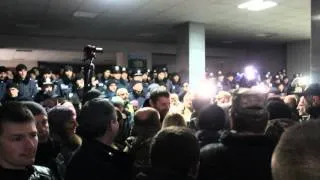 Парасюк, Семенченко и Соболев и 50 активистов штурмовали горсовет в Кривом Роге