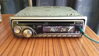 JVC KD G 343 CAR RADIO CD MP3 AND AUX INPUT