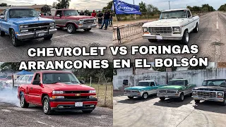 CHEVROLET VS FORINGAS ARRANCONES EN EL BOLSÓN || SINALOA STANG