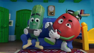🍅 Pomidor Do'ppi | Bolalar uchun multfilmlar | O'yinlar haqida to'plam