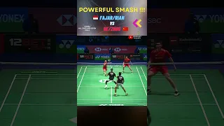 POWERFUL SMASH RIAN ARDIANTO #badminton #menraket