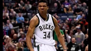 Giannis Antetokounmpo's Top 10 Plays of the 2016-17 NBA Season