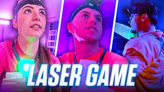 LASER GAME GÉANT DANS WEBEDIA ENTRE YOUTUBEURS ! (Ft. plein de potes)