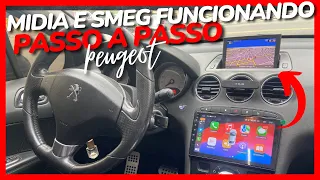 COMO ADAPTADAR MIDIA EXPECIFICA E UNIVERSAL NOS PEUGEOT 408/308 FUNCIONANDO JUNTO COM SMEG