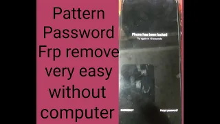 Mi Note 3 Hard Reset Done Without Pc / Pattern,Password Unlock Easy Trick With Keys