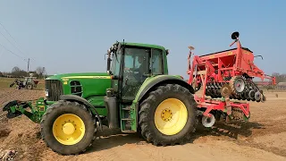 🔥Jelonek w Akcji🔥Siew Owsa 2021!! John Deere 6930 Premium&Agregat! Siewnik Brodnica!! *Agro Błonie*