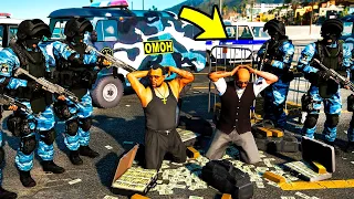 ОМОН ШТУРМУЕТ ПРЕСТУПНУЮ МАФИЮ В АЭРОПОРТУ В ГТА 5 МОДЫ! ОБЗОР МОДА В GTA 5! ВИДЕО ГТА ИГРЫ MODS