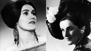 Joan Sutherland and Birgit Nilsson discuss vocal terms and sing