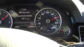 VW Touareg V8 TDI 0-200 km/h