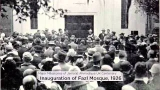 Jalsa Salana UK 2013: UK Centenary, Fazl Mosque