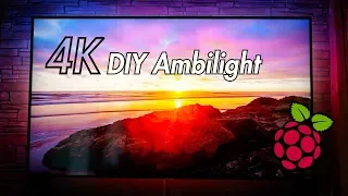 DIY 4K UHD Ambient Light "Ambilight" mit dem Raspberry Pi 3 (ausführlich) | Tips, Tricks & More