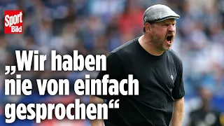 HSV-Trainer Steffen Baumgart über Hamburgs Aufstiegskampf | BILD Sport TV