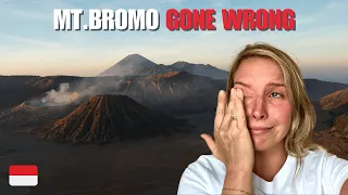 Things Did Not Go To Plan! Hiking Mt Bromo | East Java Vlog Part 1