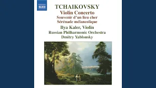 Souvenir d'un lieu cher, Op. 42 (arr. A.K. Glazunov for violin and orchestra) : II. Scherzo