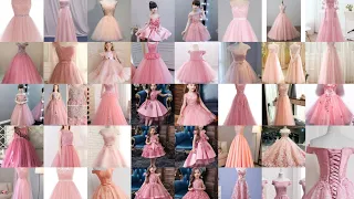 Amazing babygirl frocks in peach or light pink colour /pink or peach colour dresses  /best ideas