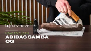 How To clean Adidas Samba OG