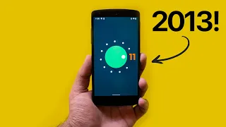 Using Android 11 on a 7 YEAR OLD phone! 🔥🔥