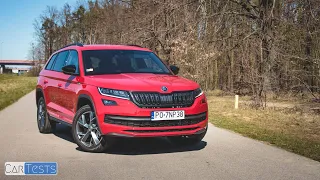 Skoda Kodiaq Sportline 2.0 TDI 190 DSG 4x4 test PL Pertyn Ględzi