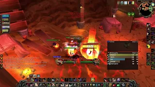 WoW Classic SoD level 40 protection warrior pve Uldaman partial run