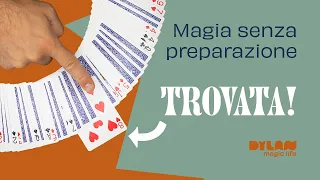 Come indovinare sempre la carta scelta - Magia senza preparazione