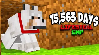 This Minecraft dog is 15,563 days old...