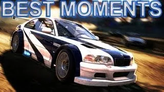Need For Speed Most Wanted 2012 Best Moments 4 - BMW M3 GTR Best Moments