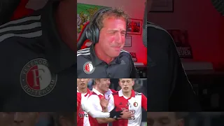 Marcus Pedersen goal reaction / Feyenoord vs Emmen #Shorts