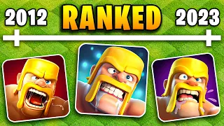 Ranking EVERY Year of Clash of Clans