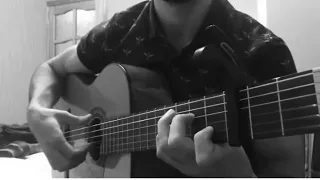 Yandim her gece gitar cover with Ahmed Mustafayev original