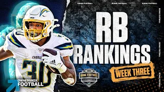 Top-24 Running Backs For Week 3 in Fantasy Football 2021 | Doing Football