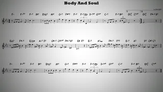 Body and Soul- Play along - Bb Instruments