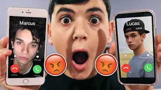 DO NOT CALL CALL LUCAS AND MARCUS AT THE SAME TIME!! (THEY HAD A HUGE ARGUMENT!)