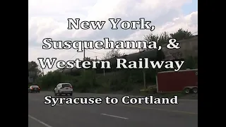 New York, Susquehanna, & Western Railway: Syracuse to Cortland